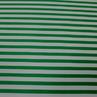 Микромасло принт бело-зеленая полоска | Textile Plaza