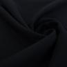 Костюмная ткань креп, черная | Textile Plaza