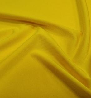 Трикотаж микромасло однотонное желтогорячее | Textile Plaza