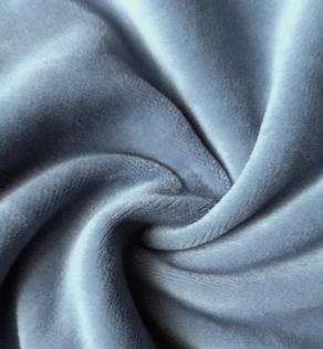 Велюр, цвет серо-синий  | Textile Plaza