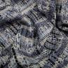 Костюмная ткань Chanel, голубая с люрексом | Textile Plaza