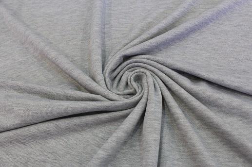 Трикотаж двунитка, сірий | Textile Plaza