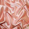 Стрейч атлас, цвет персиковый | Textile Plaza