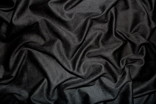 Замші, колір чорний | Textile Plaza