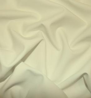 Атлас костюмний двосторонній, колір молочний | Textile Plaza