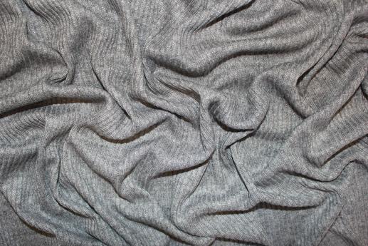 Трикотаж резинка цвет серый | Textile Plaza