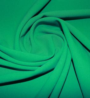 Креп-шифон, цвет зеленый | Textile Plaza
