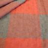 Ткань рубашечная клетка серо-оранжевая  | Textile Plaza