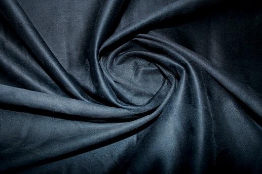 Замш на дайвинге, цвет темно-синий | Textile Plaza