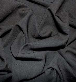 Костюмна тканина Лагуна колір чорний | Textile Plaza