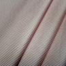 Сатин для постельного белья, мелкая розовая полосочка | Textile Plaza