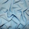 Трикотаж креп, цвет голубой | Textile Plaza