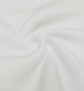 Трикотаж на флисе белый | Textile Plaza