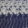 Сітка вишивка темно-синього кольору | Textile Plaza