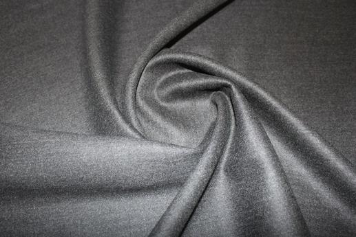 Костюмная шерсть, цвет темно-серый | Textile Plaza