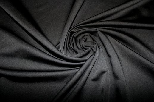 Плащевка-коттон, цвет черный | Textile Plaza
