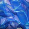 Органза хамелеон колір синій | Textile Plaza