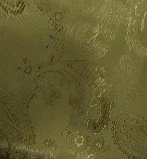 Підкладкова тканина жаккард, турецький огірок, бежево-коричневий | Textile Plaza