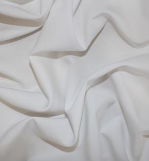 Костюмная ткань Лиза цвет белый | Textile Plaza