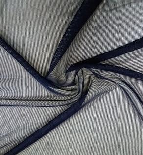 Стрейч сетка, темно-синий | Textile Plaza
