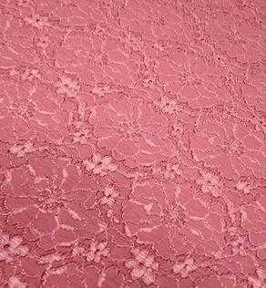 Гіпюр набивний, запорошено-рожевий | Textile Plaza