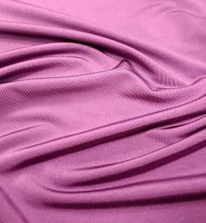 Трикотаж микромасло однотонное светло-фиолетовое | Textile Plaza