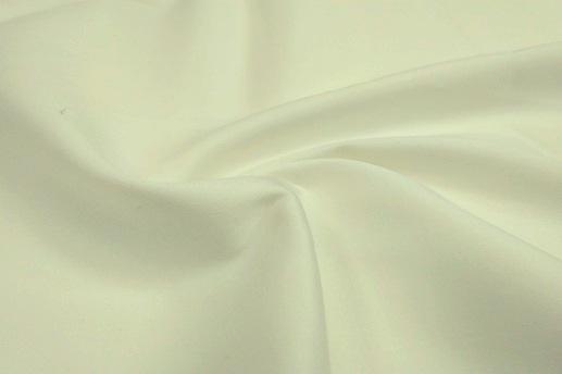 Стрейч коттон однотонний, молочно-білий | Textile Plaza