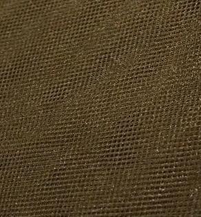 Фатин перламутр, коричневий | Textile Plaza