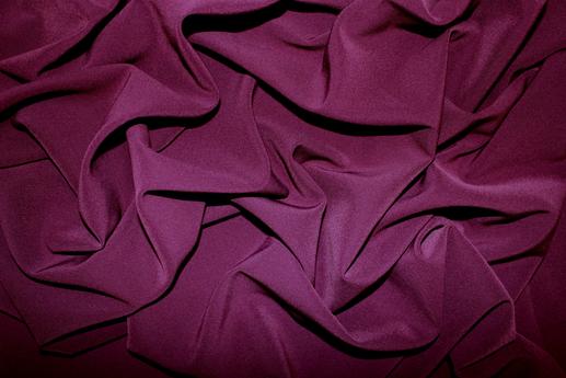 Костюмная ткань Барби, цвет сливовый | Textile Plaza