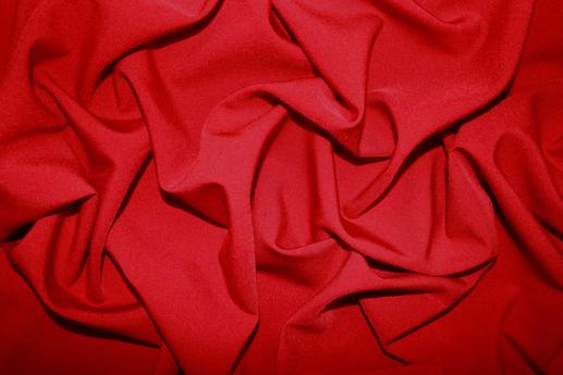 Костюмная ткань Барби красная Аврора | Textile Plaza
