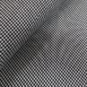 Костюмная ткань Гусиная лапка черно-белая | Textile Plaza