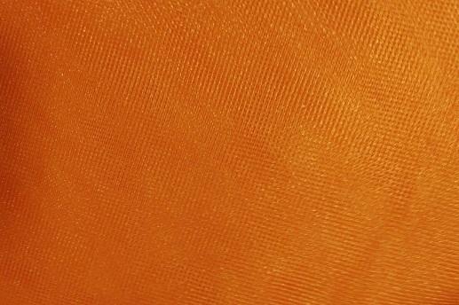 Фатин жаккард, оранж с блестками | Textile Plaza
