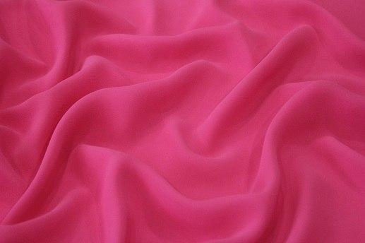 Шифон, яркий розовый | Textile Plaza