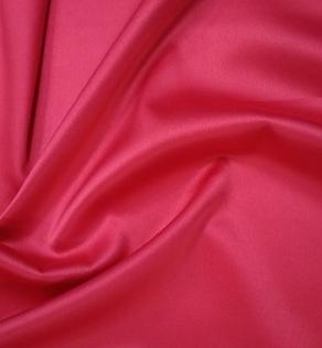 Атлас щільний, червоно-рожевий | Textile Plaza