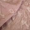 Костюмная ткань жаккард, цветочный принт на розовом | Textile Plaza