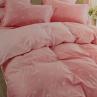 Сатин для постельного белья, бантики на пудрово-розовом фоне | Textile Plaza