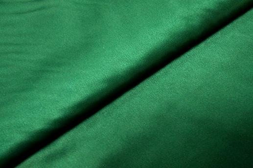 Атлас плотный, темно-зеленый | Textile Plaza