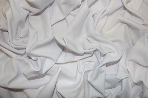Трикотаж двунитка колір білий | Textile Plaza