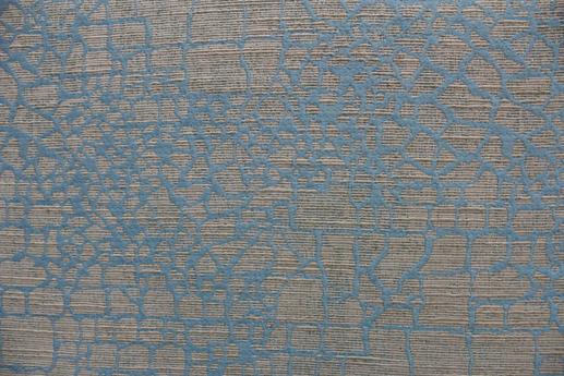 Жаккард Италия серо-голубой принт структура | Textile Plaza