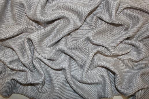 Трикотаж вязка цвет серый | Textile Plaza