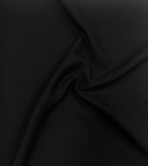 Льон, колір чорний | Textile Plaza
