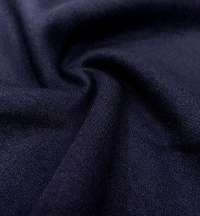 Трикотаж на флисе темно-синий | Textile Plaza