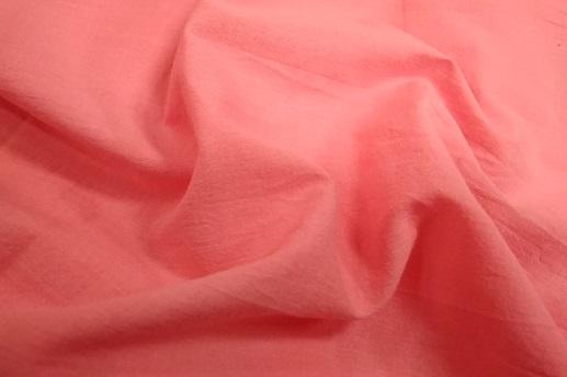 Хлопок, цвет лососево-розовый | Textile Plaza