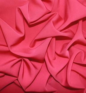 Костюмная ткань Барби цвет кораллово-розовый | Textile Plaza