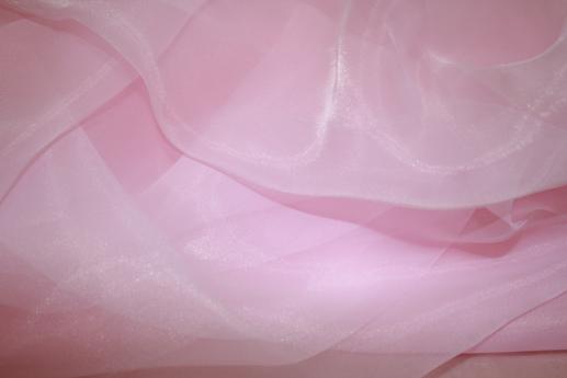 Органза шторная, цвет розовый | Textile Plaza