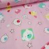 Тканина для дитячої постільної білизни, ведмедики на рожевому фоні (компаньйон) | Textile Plaza