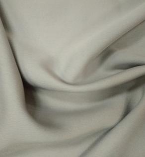 Креп-сатин костюмный Италия, серый | Textile Plaza