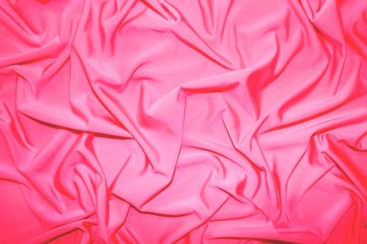 Трикотаж микромасло неоновый розовый | Textile Plaza