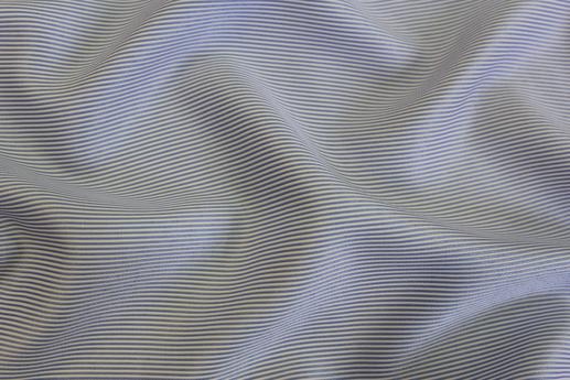 Сорочкова тканина в біло-блакитну смужку | Textile Plaza