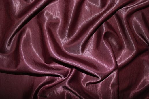 Костюмна тканина жатка, колір бордовий | Textile Plaza